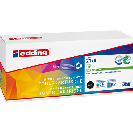 edding Toner Kompatibel mit HP 410X schwarz Produktbild pa_produktabbildung_1 XL