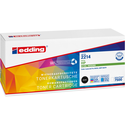 edding Toner Kompatibel mit HP 415X schwarz Produktbild pa_produktabbildung_1 XL