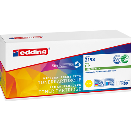 edding Toner EDD-2198 gelb Produktbild pa_produktabbildung_1 XL