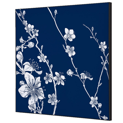 Showdown® Displays Dekobild 40 x 40 cm (B x H) Japanische Kirschblüte blau Produktbild pa_produktabbildung_1 XL