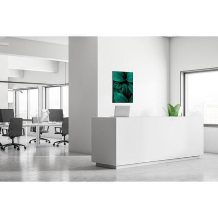 Showdown® Displays Dekobild 84,1 x 59,4 cm (B x H) Botanische Blätter grün Produktbild pa_ohnedeko_2 XL