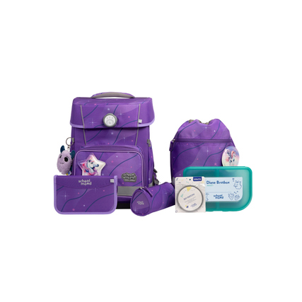 school mood Schulranzen Champion Pro 30 x 40 x 23 cm (B x H x T) 21,5l Magnetverschluss Gewicht: 1.010g Polyester mehrfarbig Marie (Pegasus)