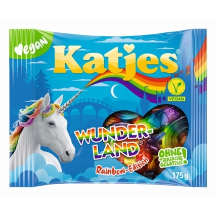 Katjes Fruchtgummi Wunderland Rainbow 175 g/Pack. Produktbild pa_produktabbildung_1 XL