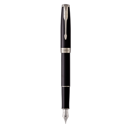 Parker Kolbenfüllfederhalter exklusiv Sonnet Black Lacquer P.T. Produktbild pa_produktabbildung_1 XL