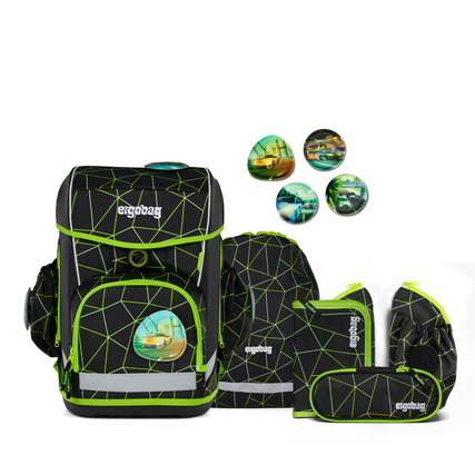 ergobag Schulranzen cubo light LUMI CyBär Race Produktbild pa_produktabbildung_1 XL