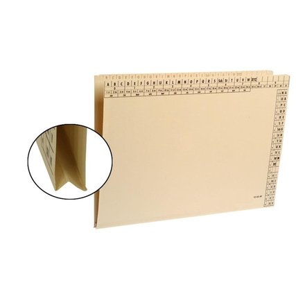 Einstellmappe DIN A4 230g/m² Natronkarton chamois