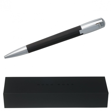 HUGO BOSS Kugelschreiber exklusiv Pure Black Produktbild pa_produktabbildung_2 XL