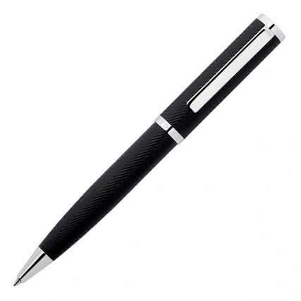 HUGO BOSS Kugelschreiber exklusiv Formation Herringbone Chrome Produktbild pa_produktabbildung_1 XL