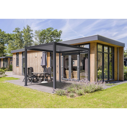 BEST Terrassenüberdachung Cadiz 360 x 250 x 360 cm (B x H x T) Produktbild pa_ohnedeko_2 XL
