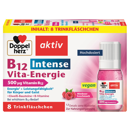 Doppelherz Nahrungsergänzungsmittel aktiv Intense B12 Vita-Energie Produktbild pa_produktabbildung_1 XL