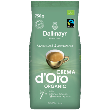 Dallmayr Kaffee Crema d'Oro Organic BIO Produktbild pa_produktabbildung_1 XL