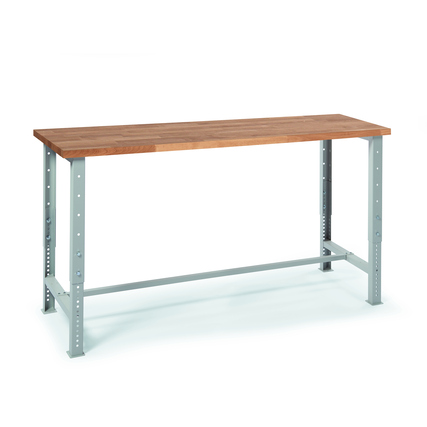 Werkbank DS PROFI SYSTEM 2.000 x 710-1.060 x 700 mm (B x H x T) 40 mm Buche, massiv Produktbild pa_produktabbildung_1 XL