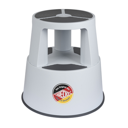 WEDO® Rollhocker SuperStep lichtgrau Produktbild pa_produktabbildung_1 XL