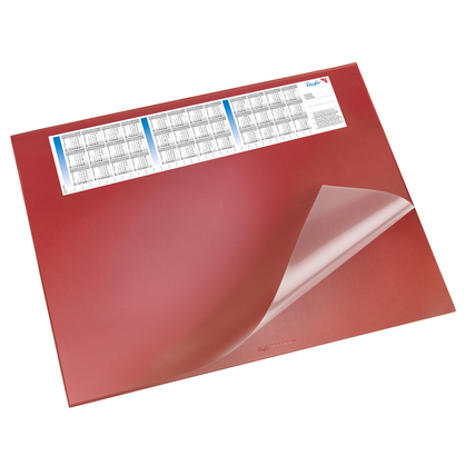 Läufer Schreibunterlage Synthos VSP mit Kalender 3 Jahre 53 x 40 cm (B x H) rot Produktbild pa_produktabbildung_1 XL