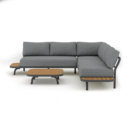 barths Loungemöbel Paros anthrazit Produktbild pa_produktabbildung_2 XL