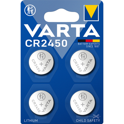 Varta Knopfzelle Lithium CR2450 Produktbild pa_produktabbildung_1 XL