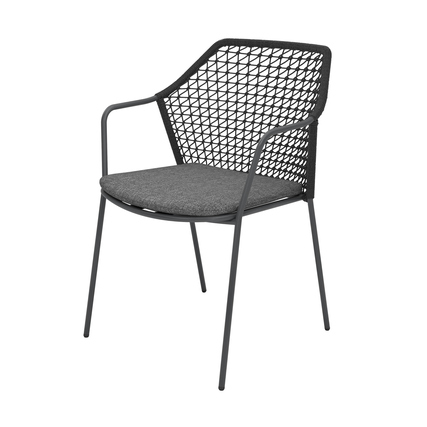 BEST Gartenstuhl Burano anthrazit Produktbild pa_produktabbildung_1 XL