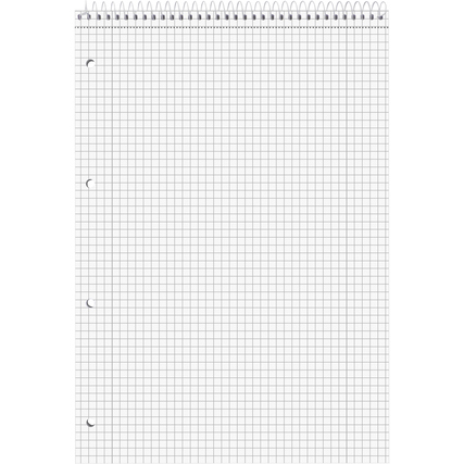 BRUNNEN Notizblock Student Recycling kariert mit Rand innen/außen Lineatur 28 Produktbild pa_produktabbildung_2 XL