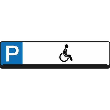 EICHNER Hinweisschild Parkplatz Rollstuhl Produktbild pa_produktabbildung_1 XL