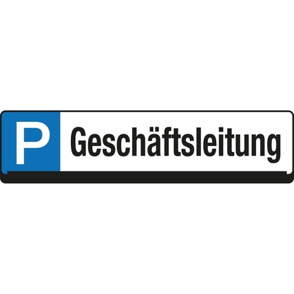 EICHNER Hinweisschild Parkplatz Geschäftsleitung Produktbild pa_produktabbildung_1 XL