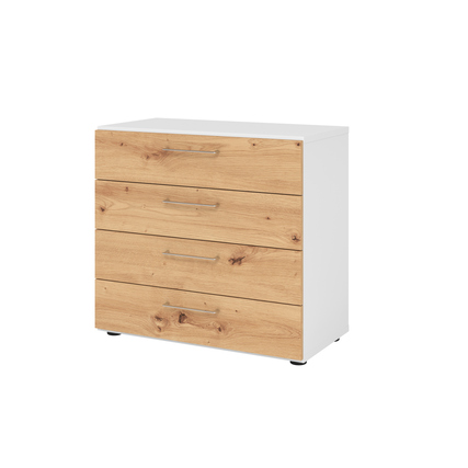 Hammerbacher Schubladenschrank V9 Advanced weiß asteiche Produktbild pa_produktabbildung_1 XL