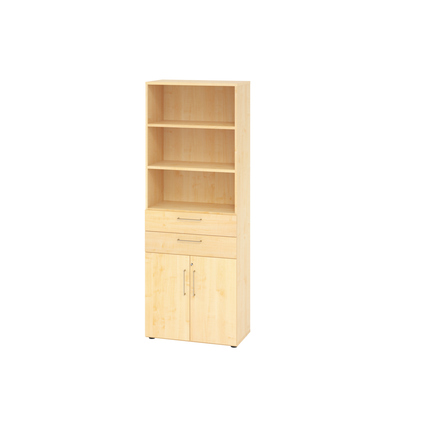 Hammerbacher Regalschrank V9 Advanced ahorn ahorn Produktbild pa_produktabbildung_1 XL