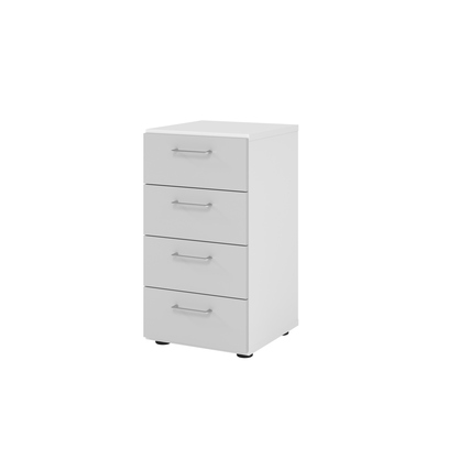 Hammerbacher Schubladenschrank V9 Advanced grau weiß Produktbild pa_produktabbildung_1 XL