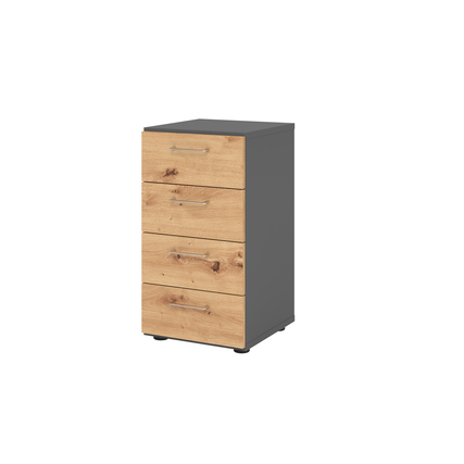 Hammerbacher Schubladenschrank V9 Advanced asteiche graphit Produktbild pa_produktabbildung_1 XL