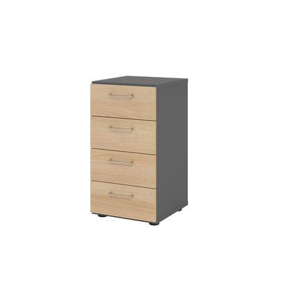 Hammerbacher Schubladenschrank V9 Advanced eiche graphit Produktbild pa_produktabbildung_1 XL