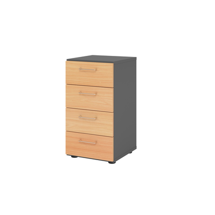 Hammerbacher Schubladenschrank V9 Advanced buche graphit Produktbild pa_produktabbildung_1 XL