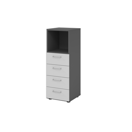 Hammerbacher Regalschrank V9 Advanced graphit grau Produktbild pa_produktabbildung_1 XL