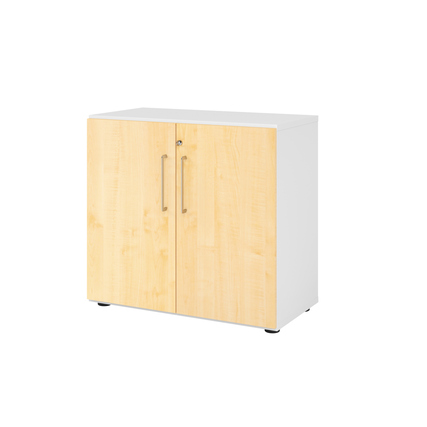Hammerbacher Flügeltürenschrank V9 Advanced weiß ahorn Produktbild pa_produktabbildung_1 XL