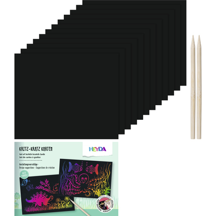 HEYDA Kratzbild Kritz-Kratz Produktbild pa_produktabbildung_2 XL