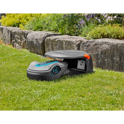 GARDENA Garage Mähroboter Produktbild pa_ohnedeko_2 XL