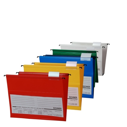 EICHNER Hängemappe Platin Line je 2 x grün, weiß, rot, blau, gelb Produktbild pa_produktabbildung_1 XL