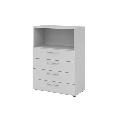 Hammerbacher Regalschrank V9 Advanced grau grau Produktbild pa_produktabbildung_1 XL