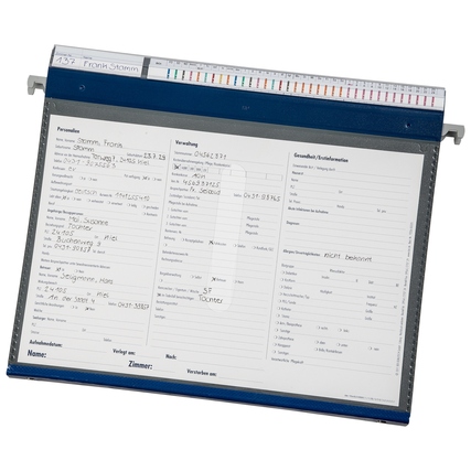 BOI Hängemappe 2 Ringe, D-Mechanik blau Produktbild pa_produktabbildung_1 XL