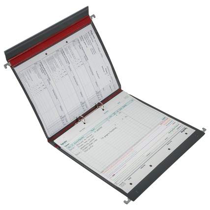 BOI Hängemappe 2 Ringe, D-Mechanik blau Produktbild pa_ohnedeko_1 XL