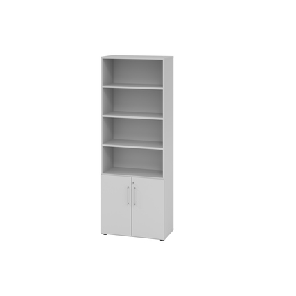 Hammerbacher Regalschrank V9 Advanced grau grau Produktbild pa_produktabbildung_1 XL