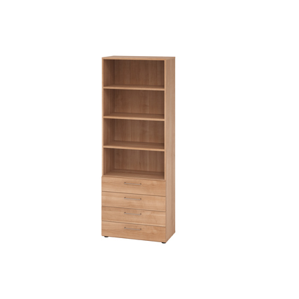 Hammerbacher Regalschrank V9 Advanced nussbaum nussbaum Produktbild pa_produktabbildung_1 XL