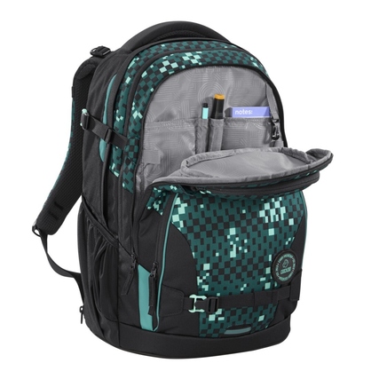 COOCAZOO Schulrucksack PORTER Pixel Blox Produktbild pa_ohnedeko_1 XL