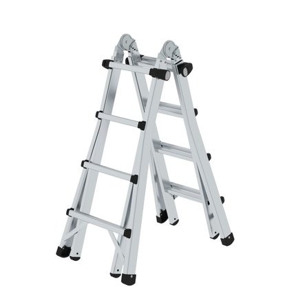 MUNK Teleskopleiter max. Arbeitshöhe 3,6 m Produktbild pa_produktabbildung_1 XL