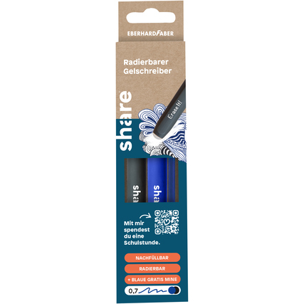 share Gelschreiber Erase it! made by Eberhard Faber radierbar Produktbild pa_produktabbildung_1 XL