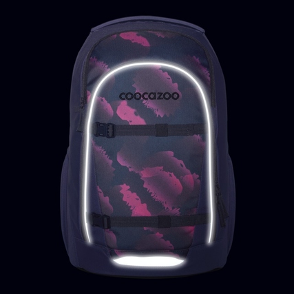 COOCAZOO Schulrucksack EVERY Berry Marble Produktbild pa_produktabbildung_2 XL