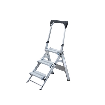MUNK Trittleiter max. Arbeitshöhe 2,7 m Produktbild pa_produktabbildung_1 XL