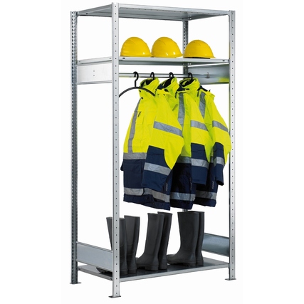 SCHULTE Garderobenschrank MULTIplus150 1.300 x 2.000 x 600 mm (B x H x T) Produktbild pa_ohnedeko_1 XL