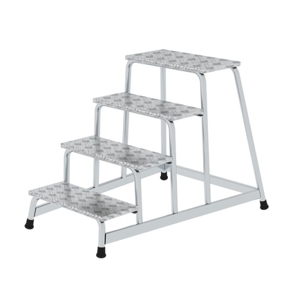 MUNK Podestleiter max. Arbeitshöhe 2,8 m Produktbild pa_produktabbildung_1 XL