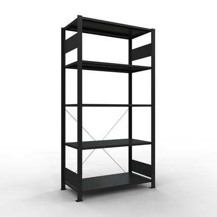 SCHULTE Grundregal MULTIplus150 1.000 x 2.000 x 400 mm (B x H x T) Produktbild pa_produktabbildung_1 XL