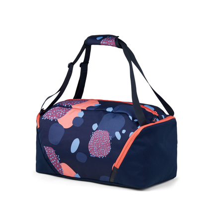 satch Sporttasche 23 x 22 x 46 cm (B x H x T) Reißverschluss Schuhfach, kleines Reißverschlussfach Polyester, 100 % recycelt blau/orange/rosa Coral Reef