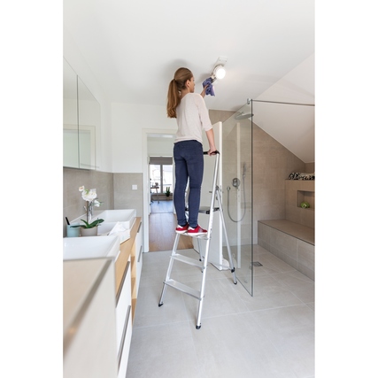 MUNK Stehleiter ML max. Arbeitshöhe 2,95 m Produktbild pa_ohnedeko_5 XL